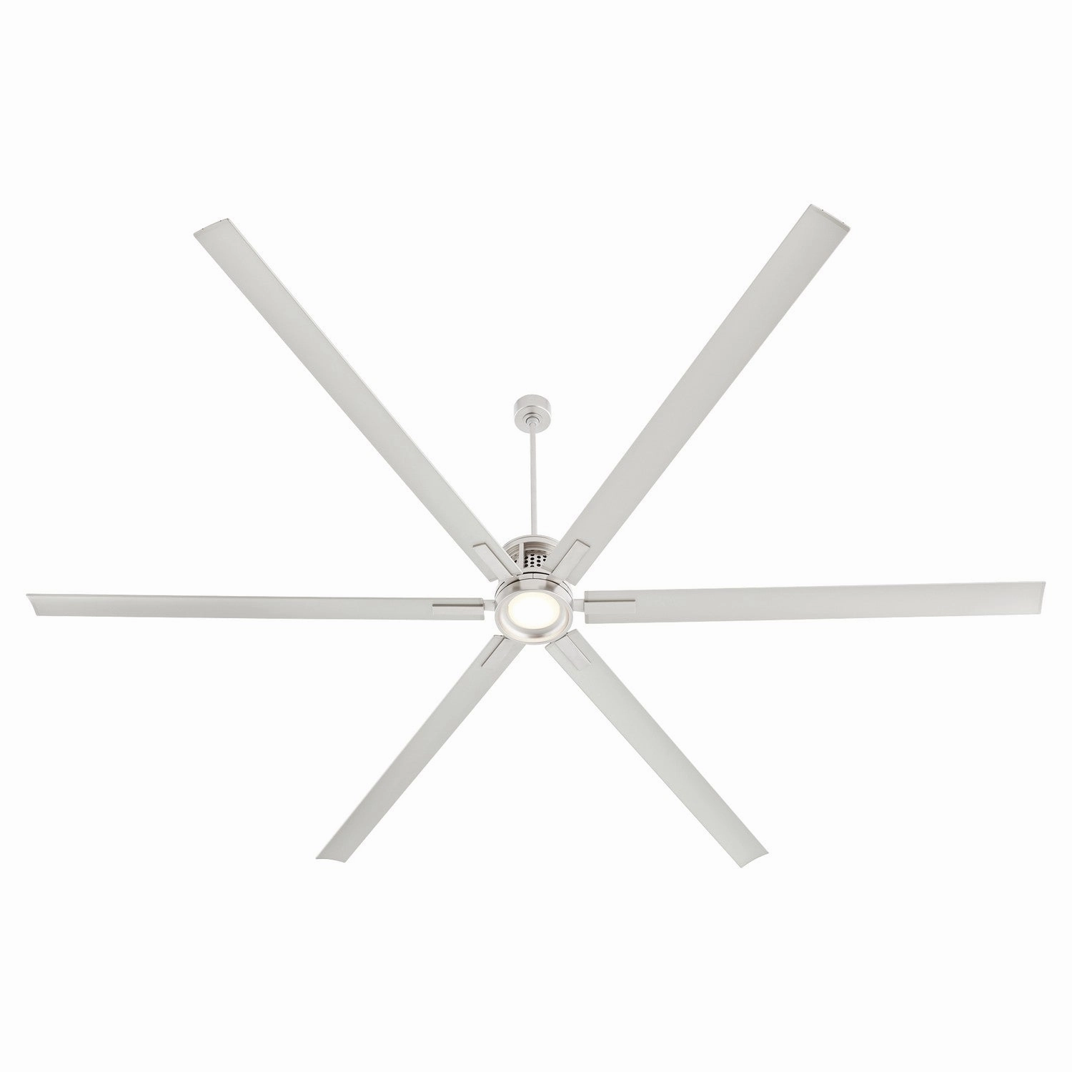 Zeus 120" Ceiling Fan Satin Nickel