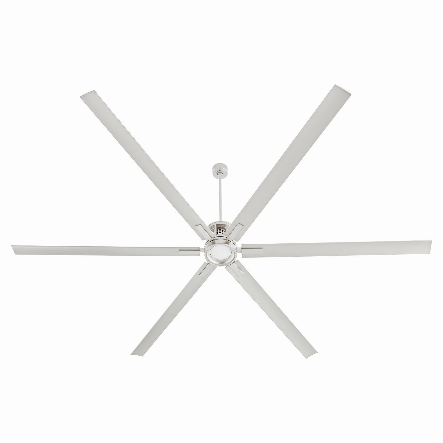 Zeus 120" Ceiling Fan Satin Nickel