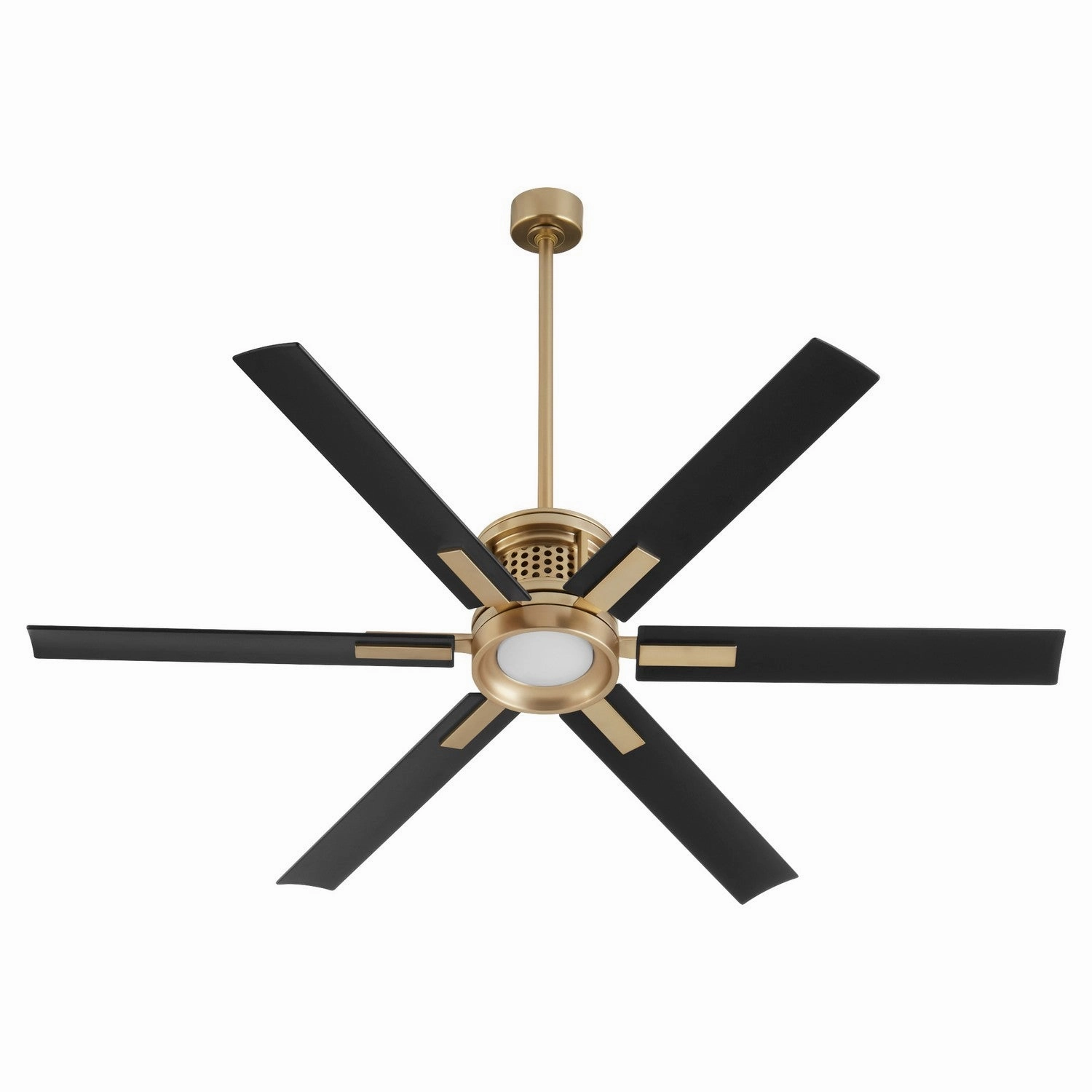 Zeus 65" Patio Fan Aged Brass