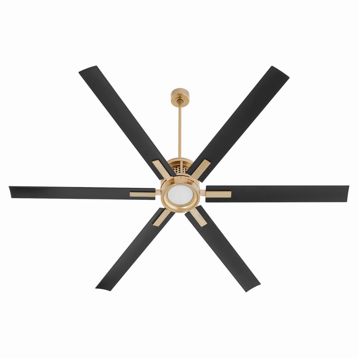 Zeus 80" Ceiling Fan Aged Brass