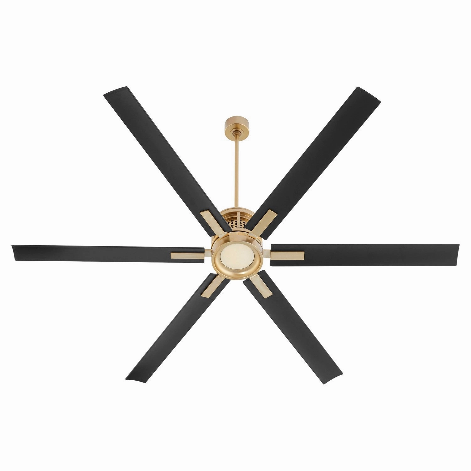 Zeus 80" Ceiling Fan Aged Brass