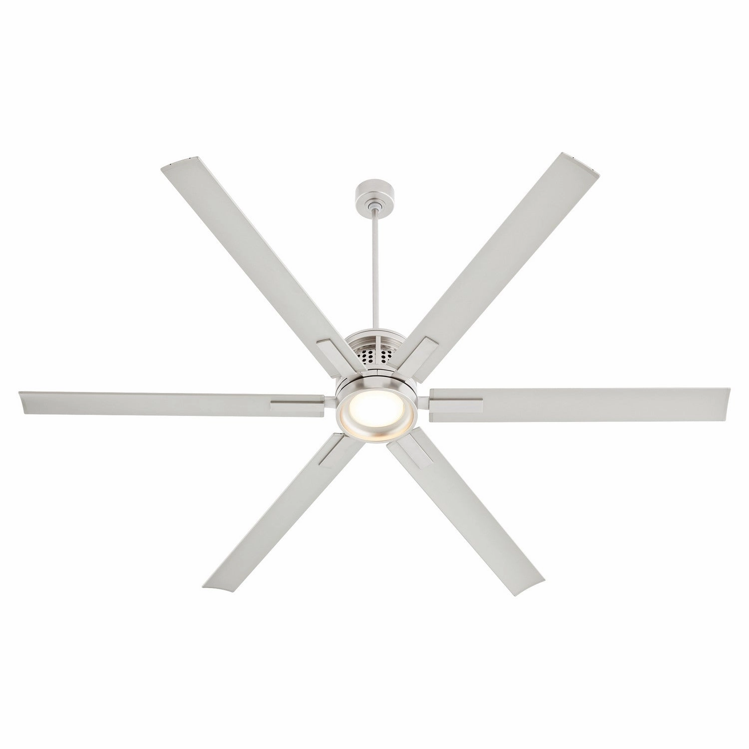 Zeus 80" Ceiling Fan Satin Nickel